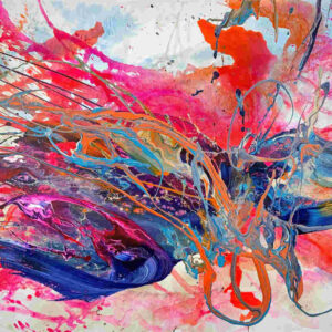 ...And the butterfly goes wild - Abstrakte Kunst online kaufen